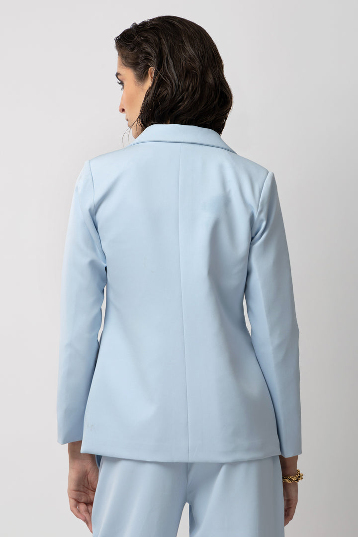 Urban Edge Blue Blazer - Diwaah.com